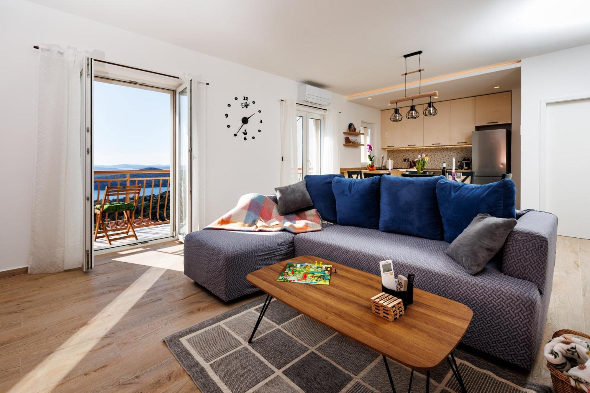 Summer Breeze Apartment - Quiet Place With A Spectacular View And A Garden Šibenik Buitenkant foto